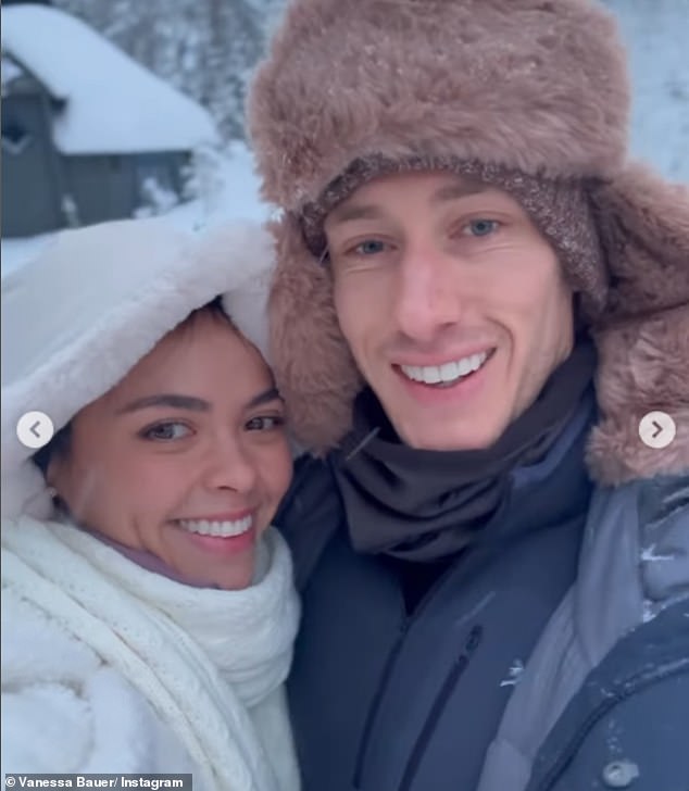 Vanessa is making the most of her winter break as she enjoyed a trip to Finland with the former professional footballer, 33