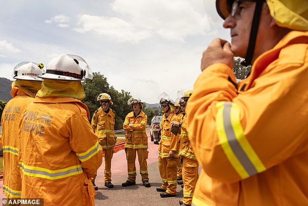 Three homes have so far been confirmed lost in Moyston, a rural farming community on the edge of the Grampians National Park