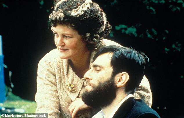 Brenda has also opened up about her financial struggles, as she explained: 'I was living off my savings while it lasted, but now I'm completely broke. [pictured with Daniel Day-Lewis]