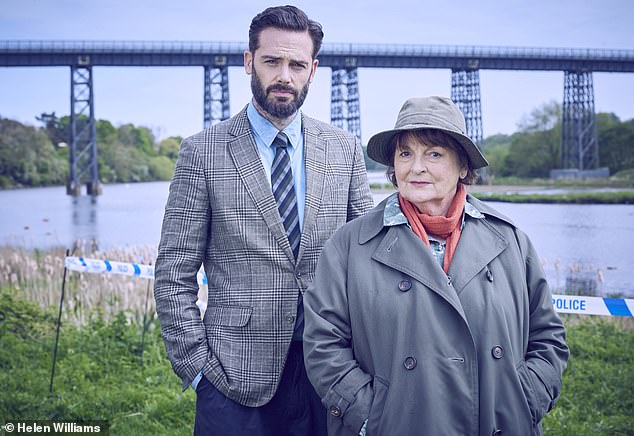 The much-loved drama concludes this new year with a two-part special after a successful 14-year run (David Leon and Brenda pictured in the show)