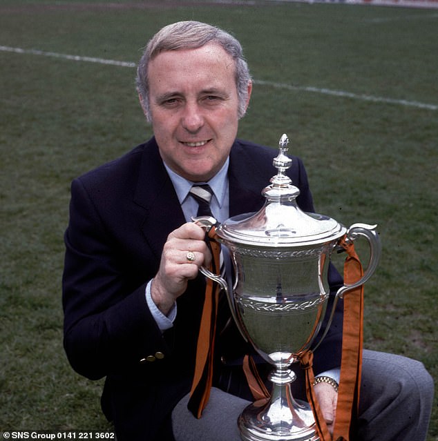 Jim McLean led Dundee United to the Premier Division title in 1983