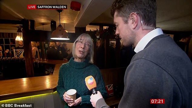 Oli then ventured inside and proceeded to interview a number of customers, who had ventured into the watering hole at 7am to discuss the future of the pub.