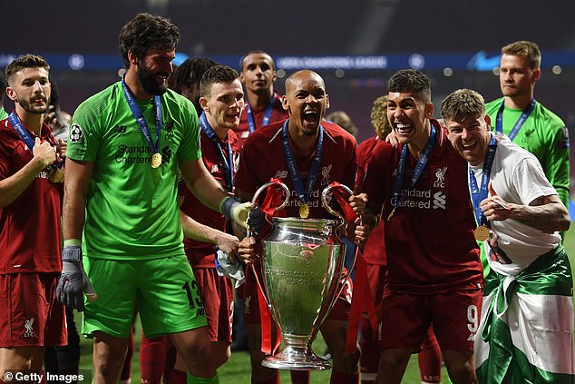 Alison also won the Champions League with Liverpool during the 2018/19 season