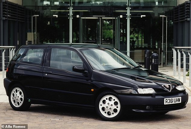 The Alfa Romeo 145 Cloverleaf from the 1990s is considered more of a 'warm' hatchback than a full-blooded hot hatch and has seen a healthy 6% increase in value over the past twelve months