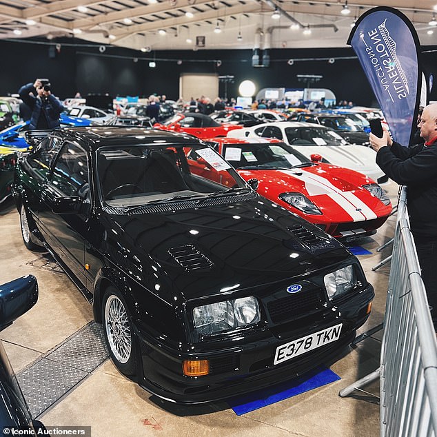 This 1987 Ford Sierra Cosworth RS500 sent values ​​soaring for this limited edition model in February 2023 when it sold for £596,250. This year, the average values ​​have increased again, Hagerty says