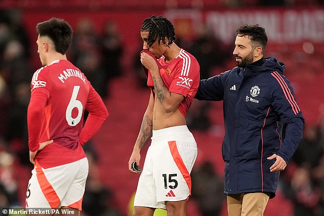 United are fourteenth in the Premier League, with Ruben Amorim having made a difficult start at the club