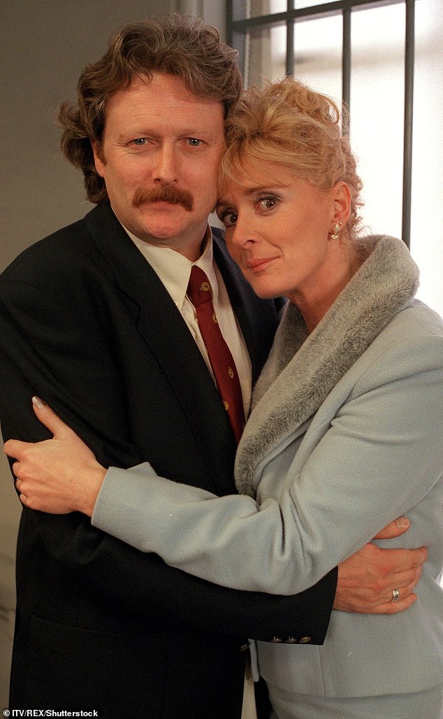 Jim McDonald was an ex-squad who abused wife Liz (Beverley Callard).