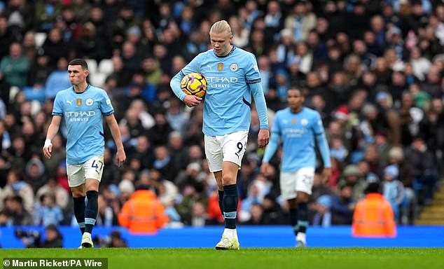 City have won just one of their past thirteen games and dropped to seventh in the Premier League