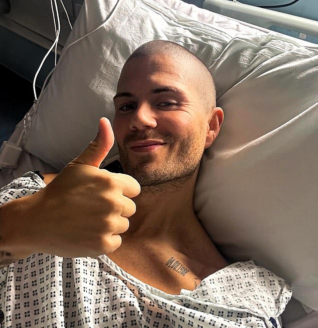 The Wanted star Max George has sparked concern after revealing he is in hospital with heart problems