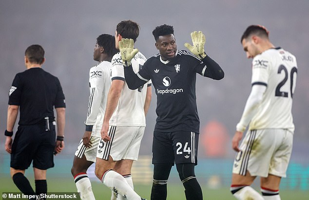 United's current number 1, Andre Onana, is said to be uneasy as United are looking for replacements