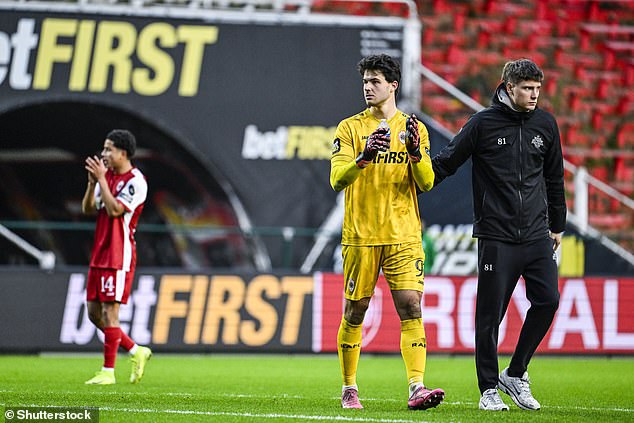 The Belgian international has been Royal Antwerp's first-choice goalkeeper since joining the Belgian team from Club Brugge in 2023.