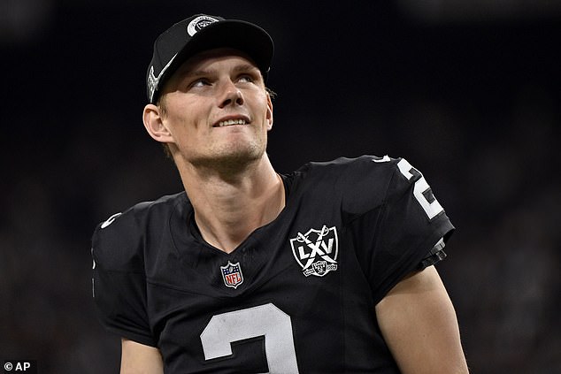 “Hopefully we can learn a lot from Brady,” Raiders kicker Daniel Carlson told Mail Sport