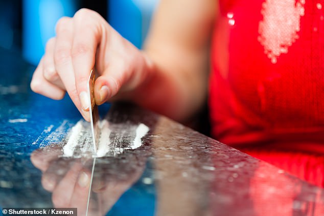 I don't think it takes a rocket scientist to figure out that the stakes are now higher and the consequences of weekend cocaine binge are etched into these women's faces (stock image)