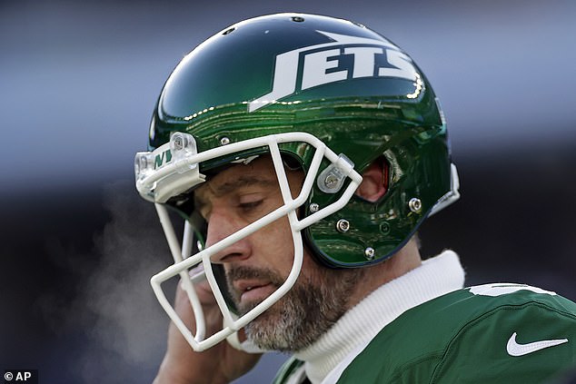 Rodgers had a sad period this season, as the Jets once again failed to live up to expectations