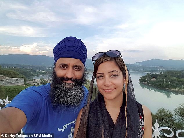 Ramandeep Kaur Mann (right), 38, from Littleover, Derby, who was sentenced to death in October 2023 after being found guilty of the murder of her husband Sukhjeet Singh (left)