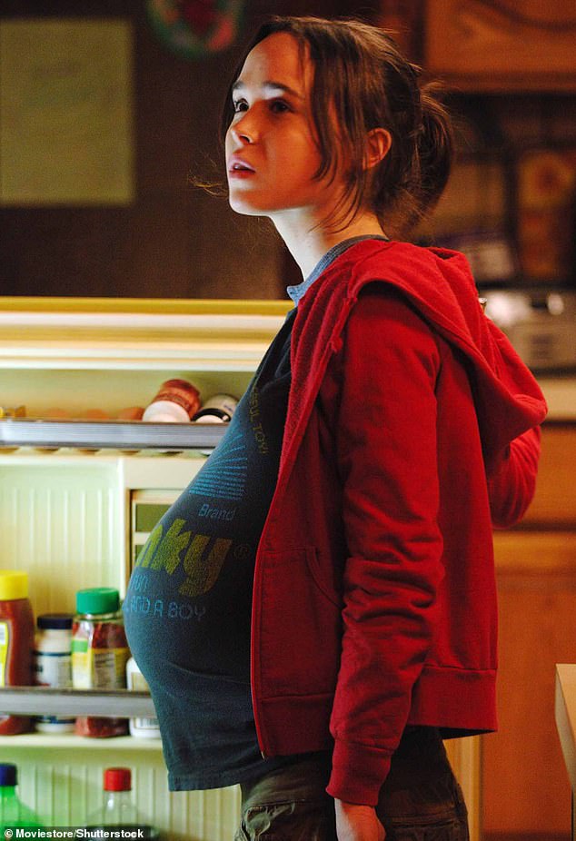 The star admitted that starring in the film as pregnant teen Juno MacGuff and having to dress a certain way 