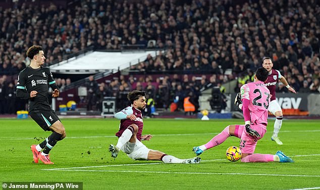 Alphonse Areola made some excellent saves in the early stages to keep the game level