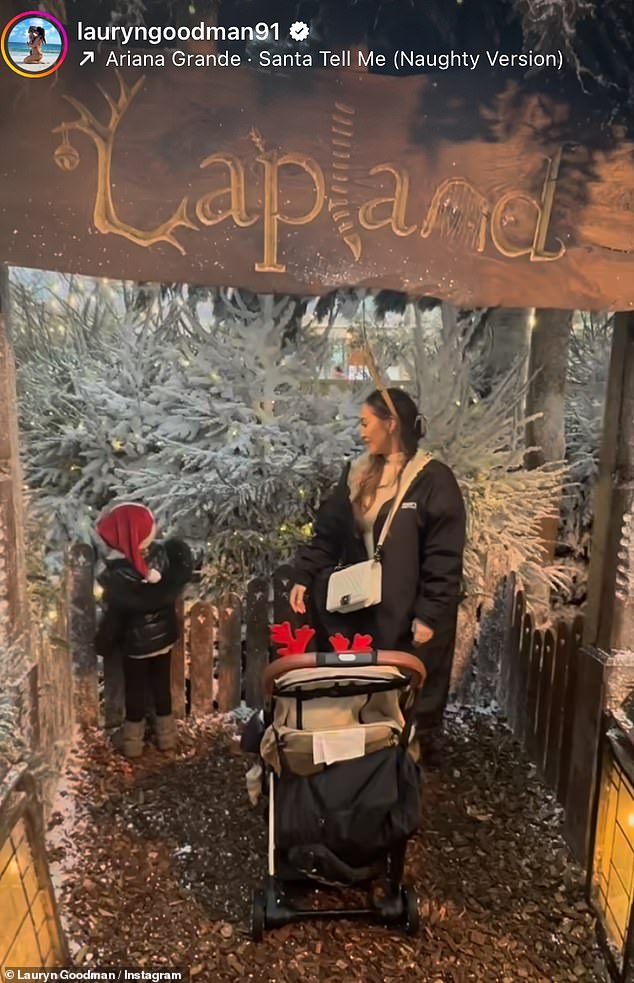 She described the day as 'magical' and added that both Kairo and Kinara 'loved' it, with the ice rink being a standout feature and a 'dream' for the two little ones.