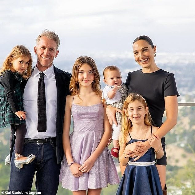 Miss Israel 2004 and her 47-year-old Pilot Wave producing partner are proud parents of four daughters: Alma, 13; Maya, 7; Daniella, 3; and Ori, 9 months (photo November 9)