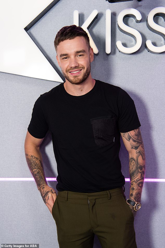 Payne pictured at Kiss FM Studios on September 3, 2019