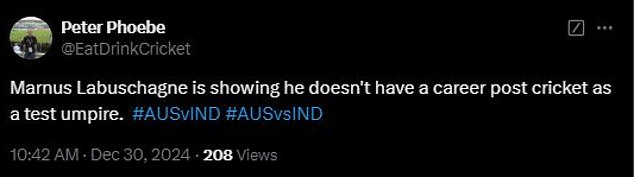 1735523073 259 Cricket fans and even Mitchell Starc slam Marnus