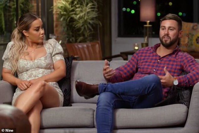 Cathy was linked to truck driver Josh Pihlak (right) in the seventh season of Married At First Sight in 2020