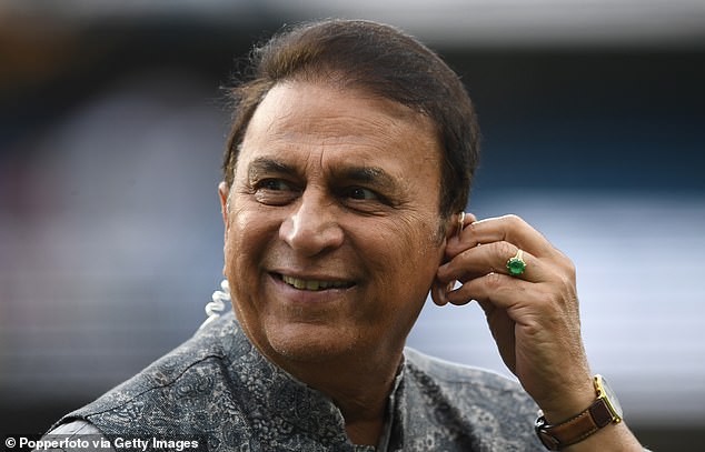 Gavaskar (pictured) was clearly touched by Reddy's gesture when they met