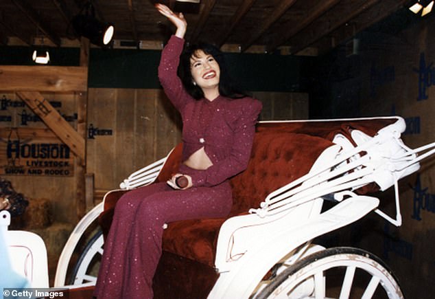 'Queen of Tejano' Selena Quintanilla-Perez, 23, was murdered by Saldívar in March 1995