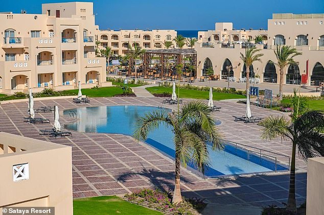 The tragic incident took place on a beach in front of the Sataya Resort – one of the most glamorous on the Red Sea coast of Marsa Alam.