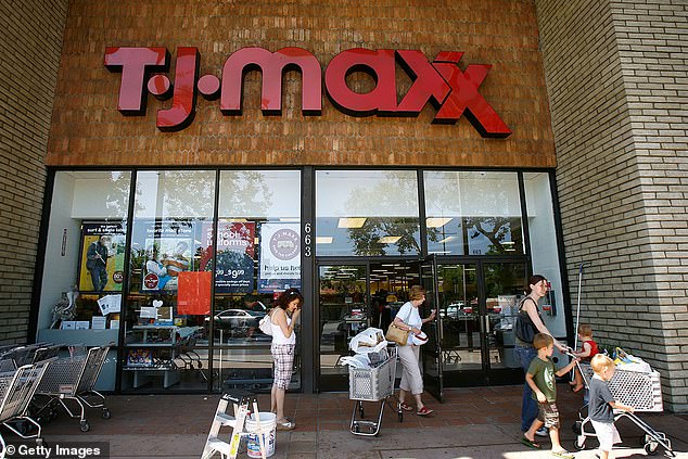 TJ Maxx is open on New Year's Eve from 9:30 AM to 6:00 PM and on New Year's Day from 9:30 AM to 6:00 PM (stock image)