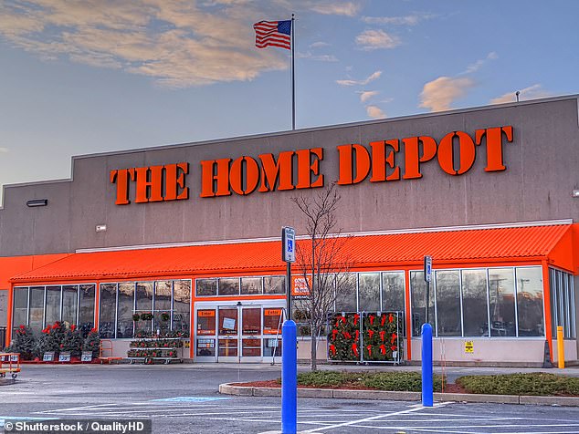 On January 1, Home Depot will be open from 9 a.m. to 8 p.m. (stock image)