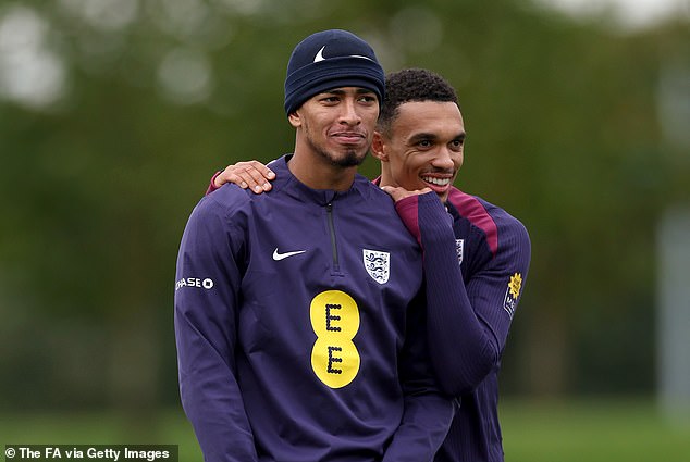 Alexander-Arnold has been consistently linked with a move to Carlo Ancelotti's side this season and is close to England teammate and Real Madrid star Jude Bellingham