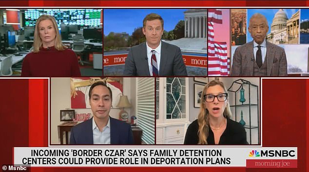 Beyond that, Harris took the lead on abortion rights, but not much else. Yet Leader On Friday insisted she would go down as one of the most “accomplished” VPs in history — while she was joined by guests like Al Sharpton (top right) and ex-HUD Secretary Julián Castro (bottom left)