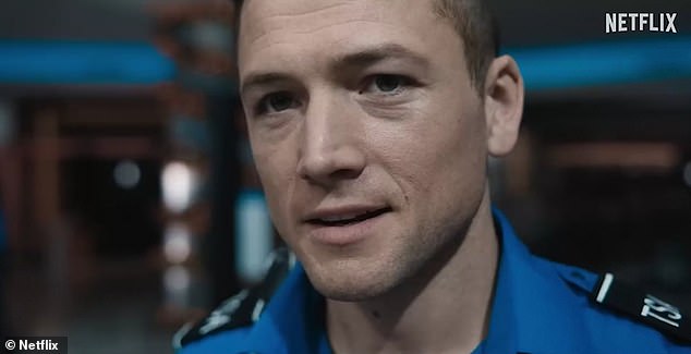 The film revolves around TSA agent Ethan Kopek (Taron Egerton) who tries to outsmart a blackmailing traveler (Bateman).