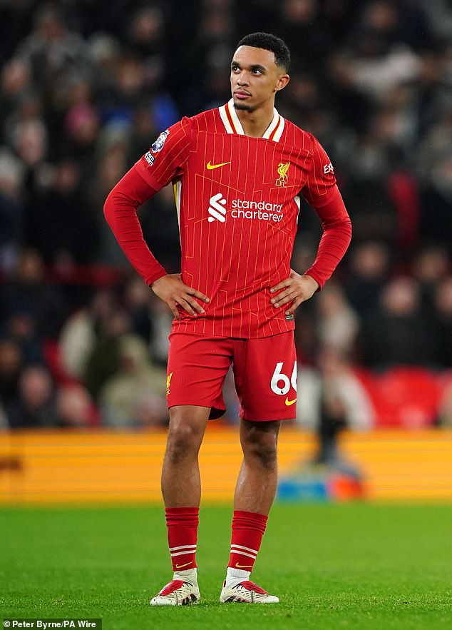 But with the restriction of only picking one player per team, Sherwood instead opted for Salah's Liverpool teammate Trent Alexander-Arnold.