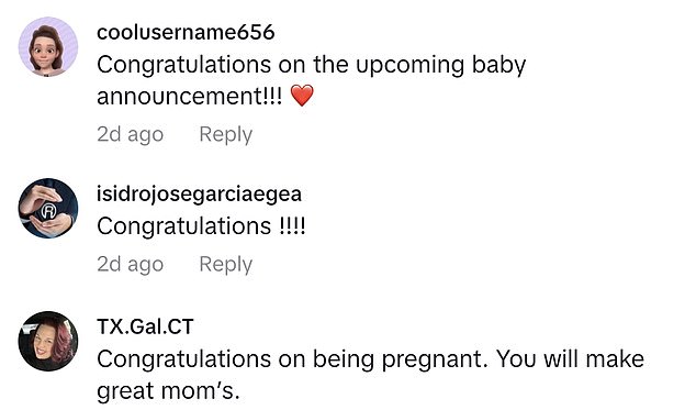 The 30-second clip, which was shared without a caption, left fans wondering if the twins would have a baby on the way