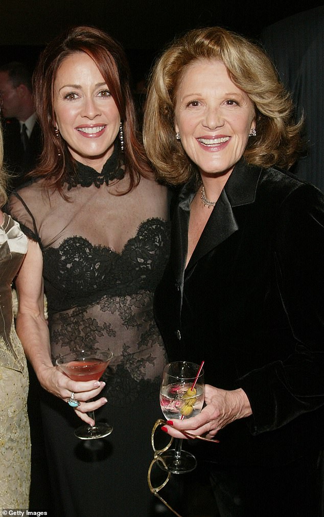 Patricia Heaton was also among the celebrities who paid tribute to Linda; pictured with Lavin in 2003