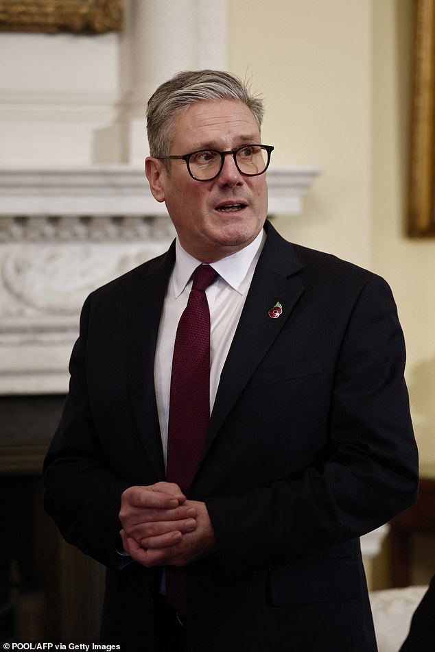 Sir Keir Starmer (pictured) has faced calls to abandon his surrender of the archipelago after Mauritius' new government rejected a proposed deal and began demanding more money.