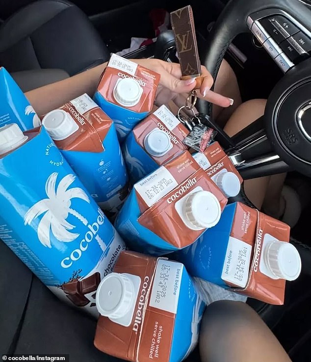 Chocolate-flavored Cocobella, a creamy blend of coconut water and chocolate flavor, has taken the health and wellness world by storm