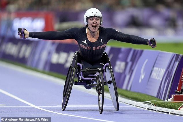 Hannah Cockroft becomes CBE after winning two more gold medals at the Paralympic Games