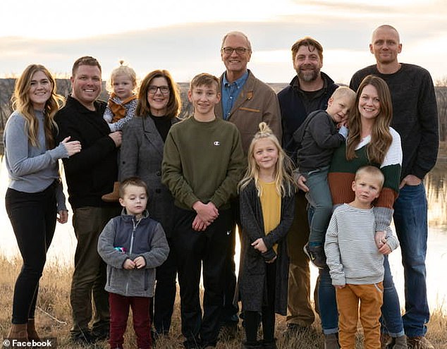 Ian Cramer, right, is seen with his father Kevin in a 2016 family photo