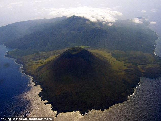 The 1831 eruption was initially attributed to the Babuyan Claro volcano in the Philippines (pictured), but an earlier study 'found no firm evidence for an eruption at this time'