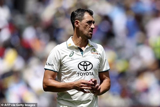 But Australia have an aging bowling attack, including Mitchell Starc (pictured), who has struggled with nagging injuries in recent times