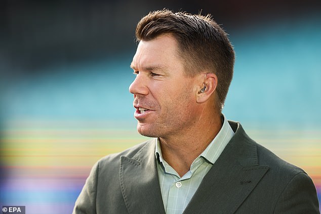 Warner was known for his aggression as an opening batsman - and he says the rest of the Australian line-up shouldn't have needed the debutant to show them how to play with courage