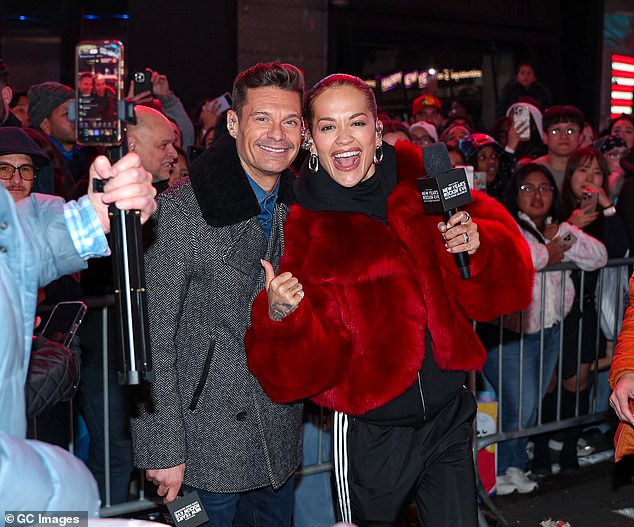 Ryan and Rita were smiling brightly during rehearsals