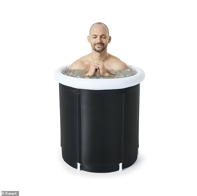 Kmart's $45 portable ice bath is quickly becoming popular among Australians looking to ramp up their recovery routine without spending any money