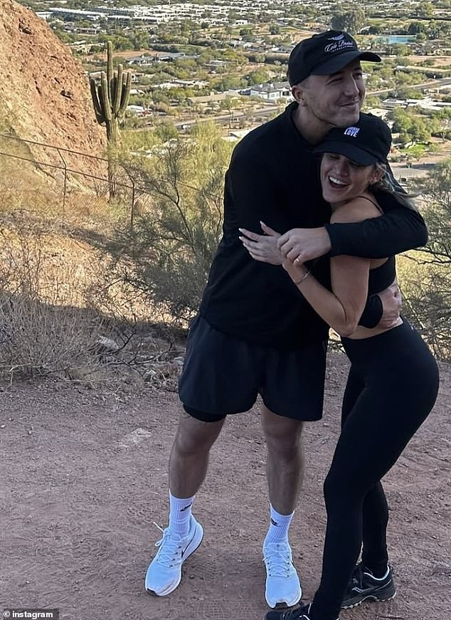 The sizzling photos come after Ashley and her boyfriend George took their relationship to the next level while he spent the Christmas season with her family in Arizona