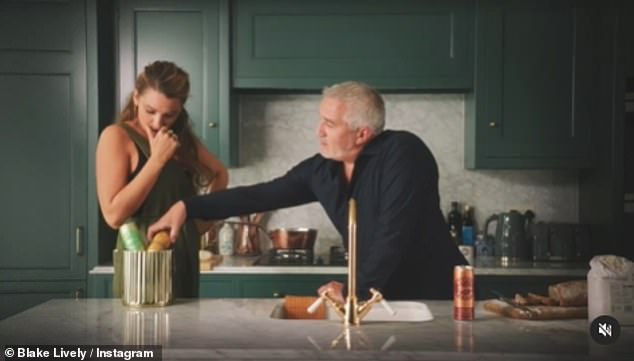 Just two months later, Blake and Paul reunited when they both appeared in a funny ad for her alcoholic drinks brand Betty Booze.