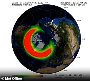 The sun is in the maximum phase of its eleven-year cycle, making solar bursts and northern lights more common