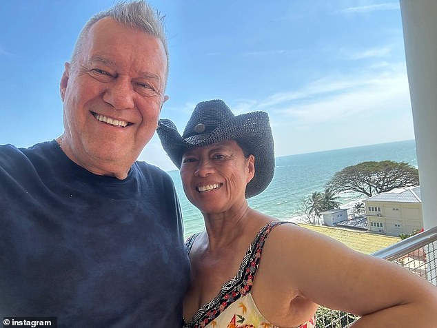 Jimmy Barnes shared a photo of him and his wife Jane celebrating and hinted at some exciting New Year's plans in the caption